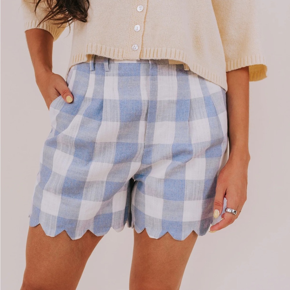 NWT One Loved Babe Periwinkle Bluebell Lane Shorts